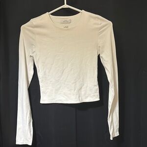 Cotton On White Long Sleeve Tee